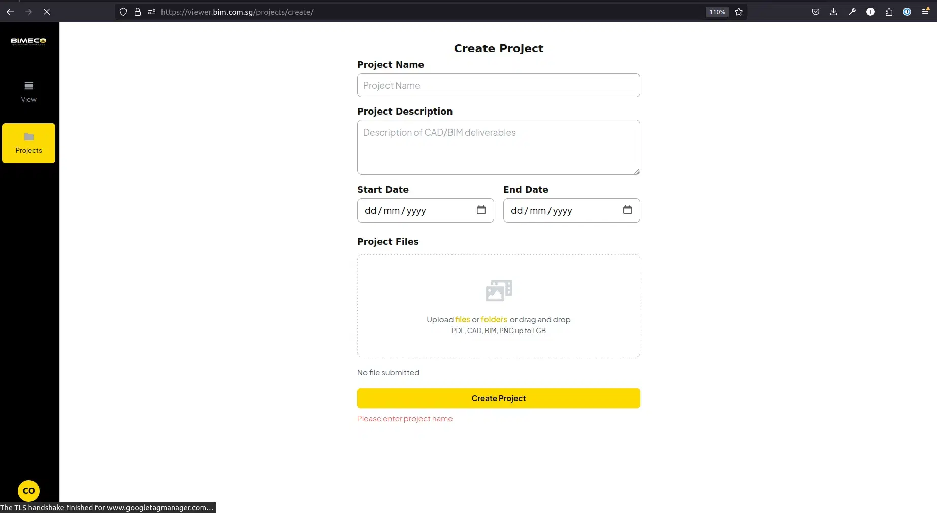 Bimeco Dashboard