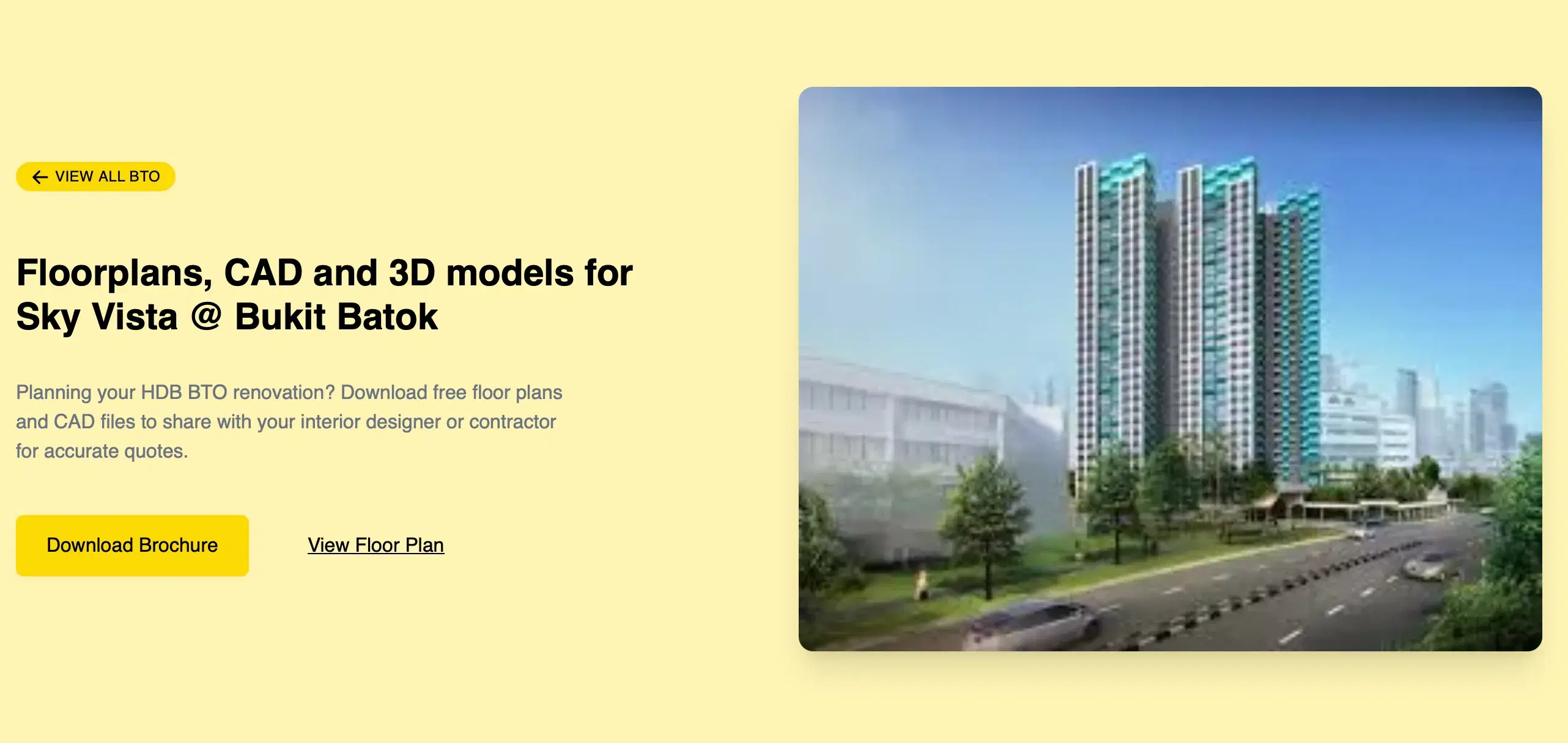 Click "View Floor Plan" to download dimensioned floorplans