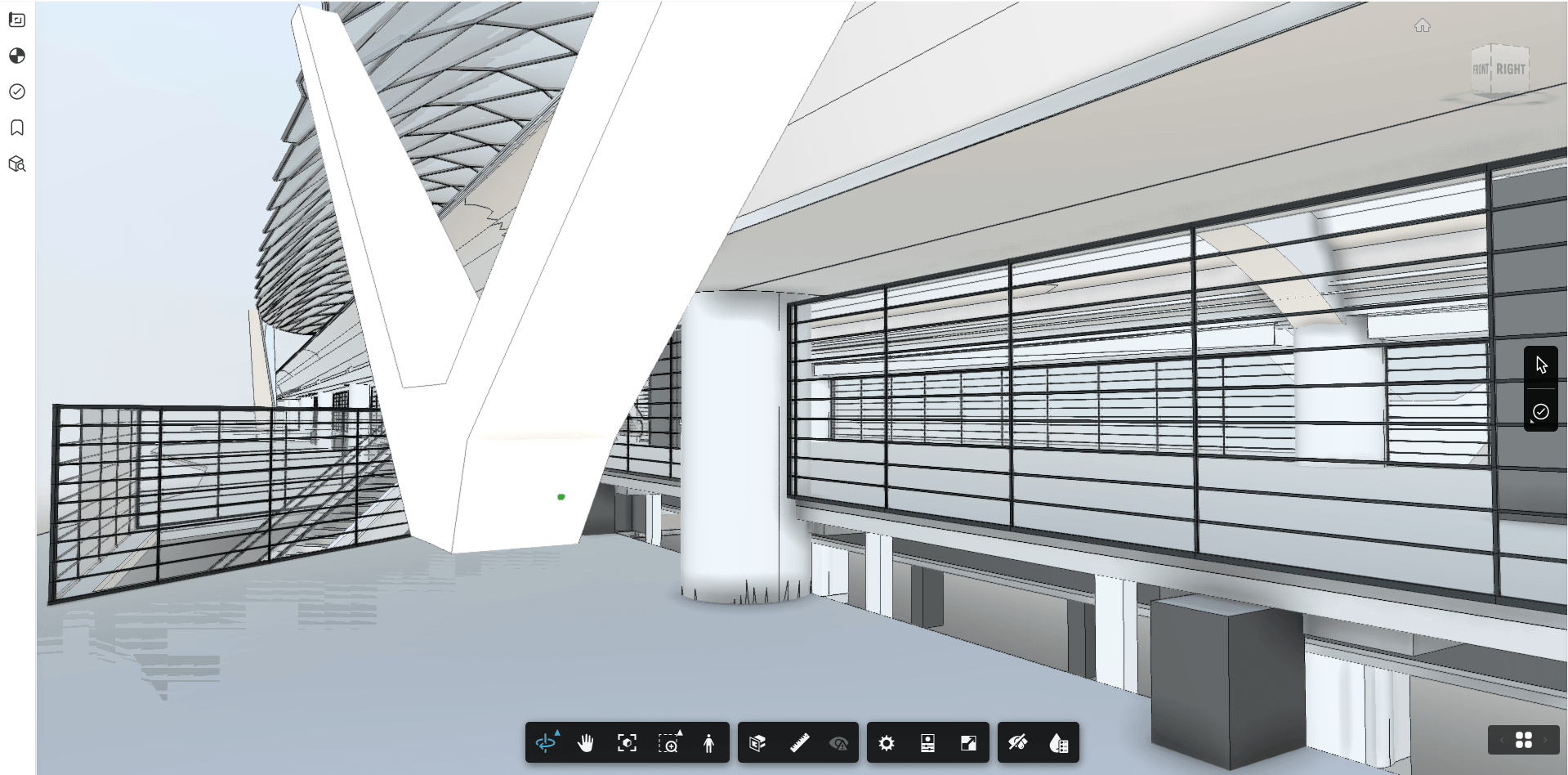 BIM model walkthrough of Australian construction project