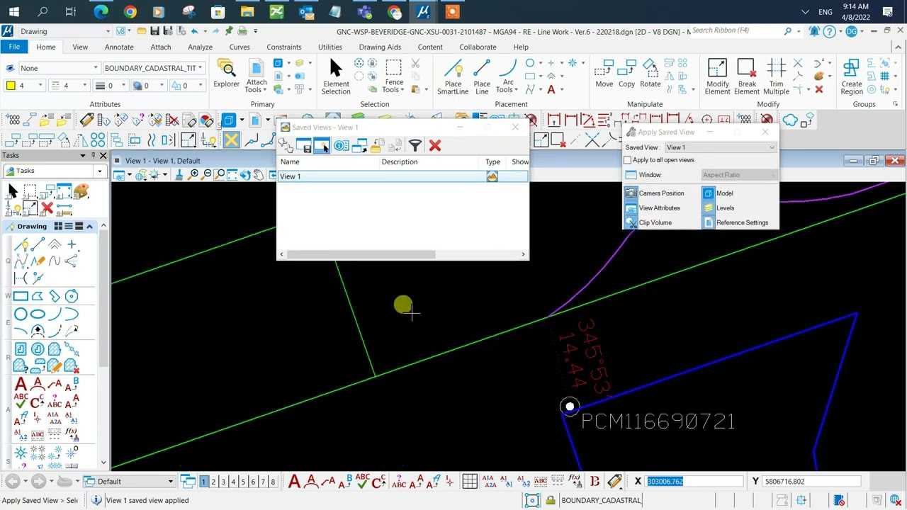 Converted CAD drawings of airport terminal from PDF