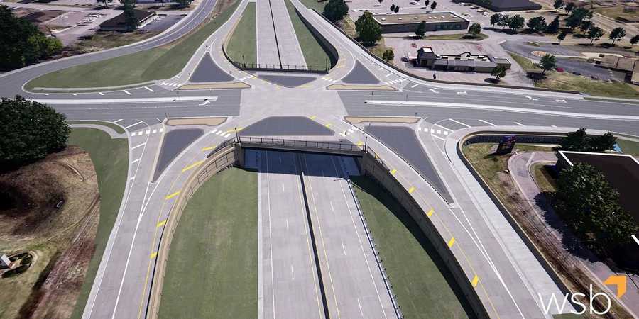 TH 169 interchange at Elk River from Bentley's WSB customer story