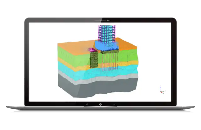 Plaxis 3D screenshot