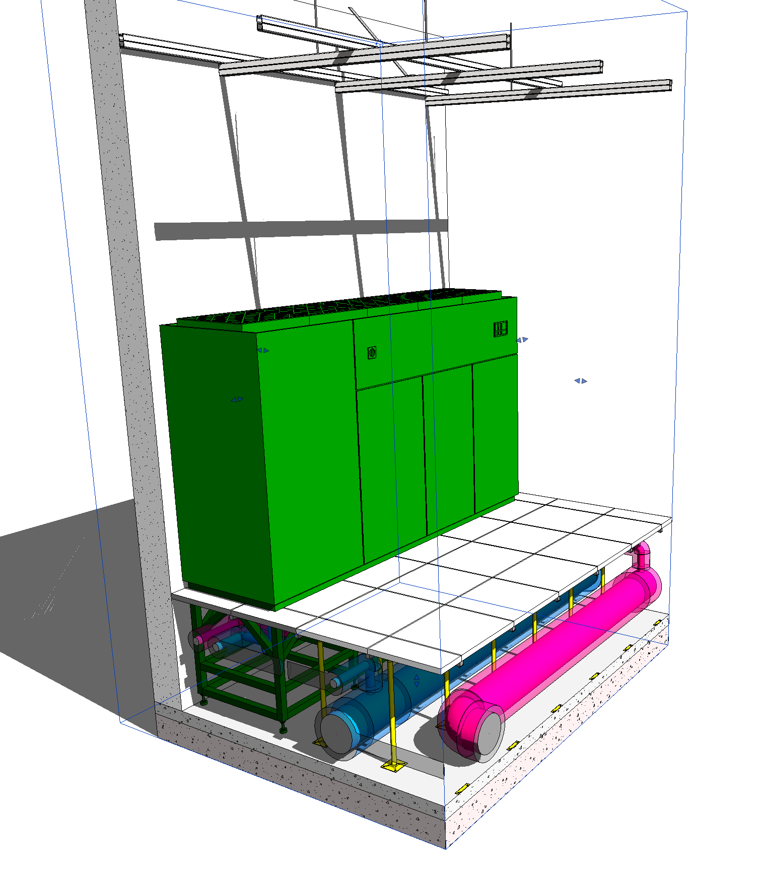 3D Walkthru - Data Center (Wowrack) - 1