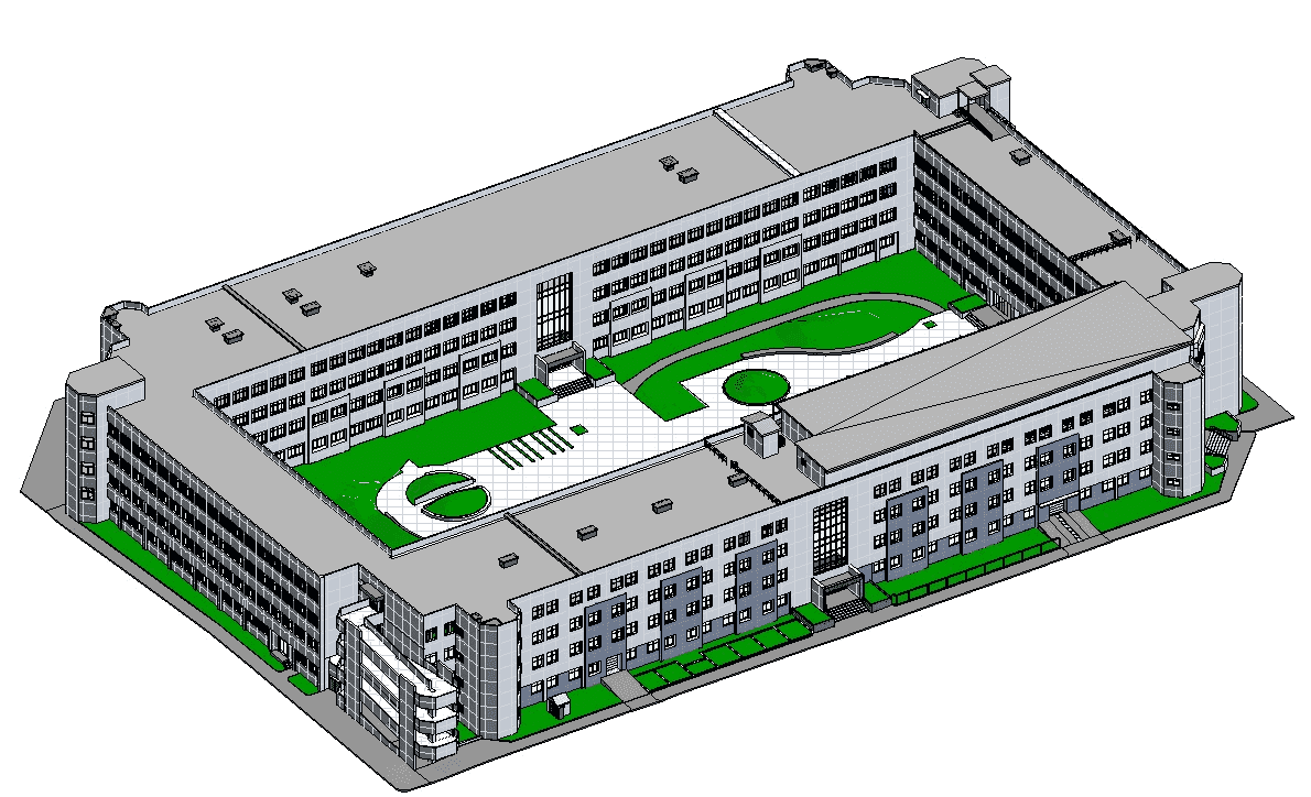 Scan-to-BIM Digital Twin for School Building