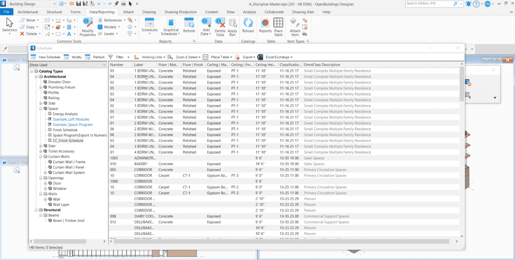 MEP BIM quantity takeoffs and material schedules