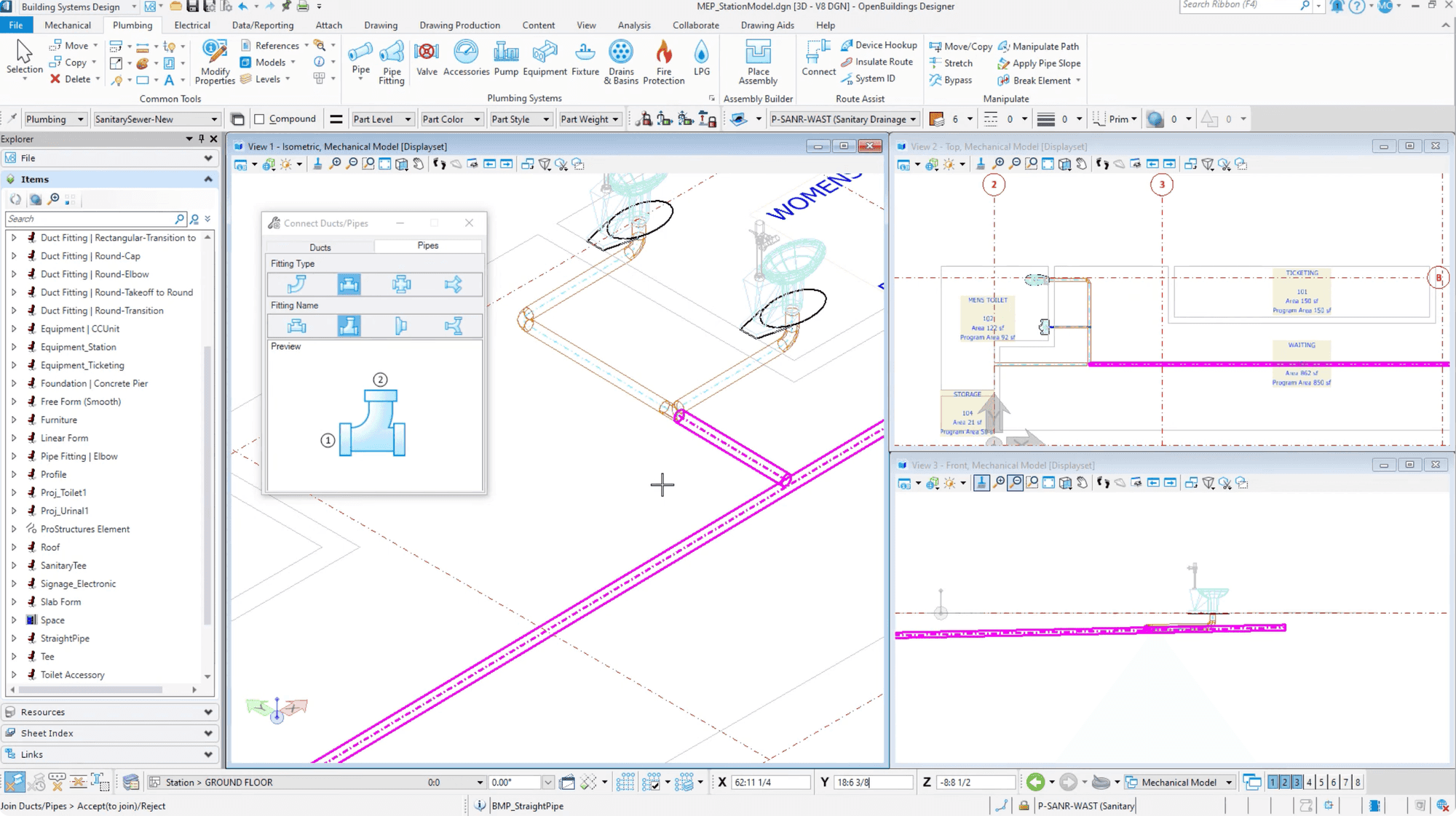 Plumbing Revit Families