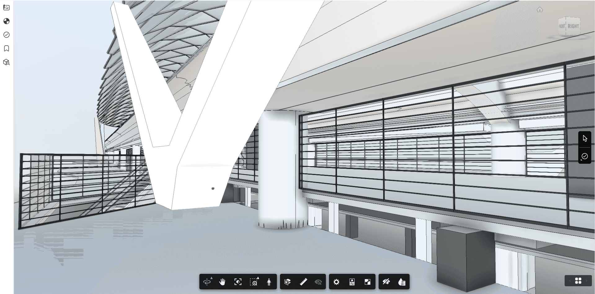 BIM model walkthrough of Australian construction project